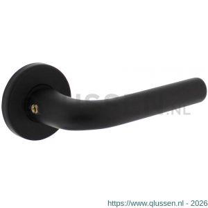 Intersteel Living 0054 gatdeel deurkruk Eucla op rozet diameter 50x7 mm met 7 mm nokken zwart 0023.005402A