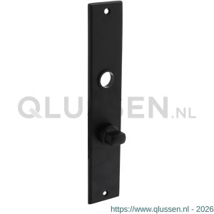 Intersteel Living 2577 langschild rechthoekig WC 63/8 mm mat zwart 0023.257765