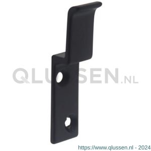 Intersteel 3700 sluitplaat met haak voor WC-overslag vrij-bezet zwart 0023.370003