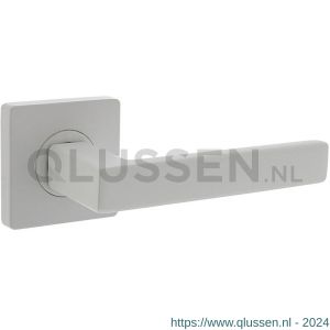 Intersteel Living 1713 deurkruk Hera op vierkant rozet 55x55x10 mm met nokken wit 0027.171302