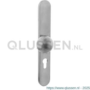 Intersteel Essentials 0661 knopschild XL-links verdekt 278x40 mm profielcilindergat 72 mm RVS 0035.066136B