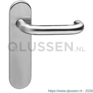 Intersteel Essentials 0775 deurkruk Rond brandvertragend 9 mm op kortschild blind RVS 0035.077511