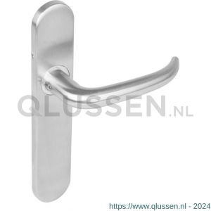 Intersteel Essentials 1294 deurkruk Sabel op verdekt schild blind met nokken 7 mm RVS EN 1906/4 0035.129411