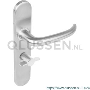 Intersteel Essentials 1294 deurkruk Sabel op verdekt schild WC 72/8 met nokken 7 mm RVS EN 1906/4 0035.129467