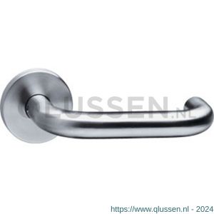 Intersteel Living 1315 gatdeel deurkruk links Rond op rond rozet 55 mm plus 7 mm nokken RVS EN 1906/4 0035.131502B