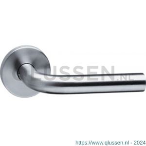 Intersteel Living 1316 gatdeel deurkruk rechts Recht op rond rozet 55 mm plus 7 mm nokken RVS EN 1906/4 0035.131602A