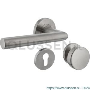 Intersteel 1317 wisselgarnituur links recht Hoek 90 graden op rozet RVS EN 1906/4 0035.131712B