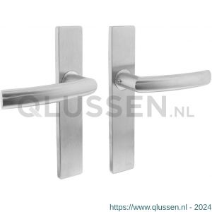 Intersteel Essentials 1327 deurkruk Blok op verdekt schild rechthoek blind met nokken 7 mm RVS EN 1906/4 0035.132711