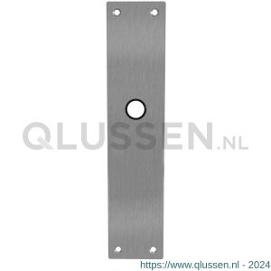 Intersteel 2688 schild renovatie rechthoekig 250x55 mm x 2 mm blind RVS 0035.268811