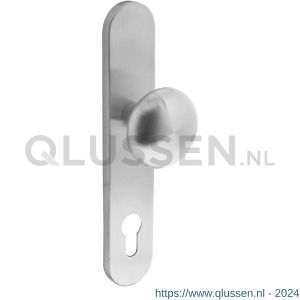 Intersteel Essentials 2697 knopschild Paddestoel verdekt 220x42 mm profielcilindergat 92 mm RVS 0035.269749