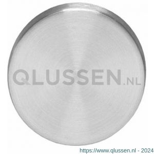 Intersteel 3464 afdekplaatje kunststof verdekt met nokken diameter 55x8 mm circulair geborsteld RVS 0035.346419