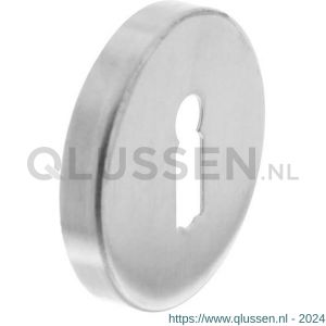 Intersteel Essentials 3472 sleutelplaatje staal verdekt diameter 55x8 mm circulair geborsteld RVS 0035.347216