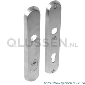 Intersteel 3961 SKG3 NM-veiligheids schilden doorgaand profielcilindergat 92 mm met kerntrek beveiliging RVS 0035.396149