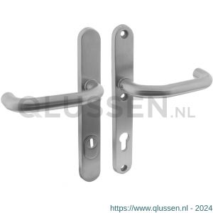 Intersteel Essentials 3987 SKG3 smalschilden geveerd kruk-kruk verkropt profielcilindergat 92 mm met kerntrek beveiliging RVS 0035.398749