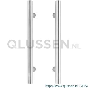 Intersteel Essentials 4325 deurgrepen per paar T-vorm 1200x70x25 mm hart op hart 1000 mm RVS 0035.432582