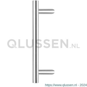 Intersteel Essentials 4328 deurgreep per stuk T-schuin 700x85x25 mm hart op hart 500 mm RVS incusief bevestiging 0035.432841