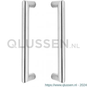 Intersteel Essentials 4339 deurgrepen per paar recht-90 graden 330x80x30 mm hart op hart 300 mm RVS 0035.433912