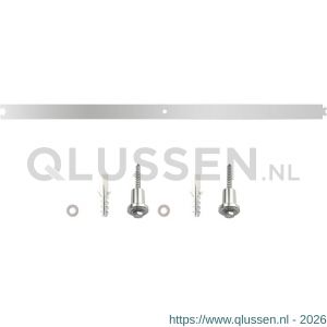 Intersteel Living 4501 tussenrail 90 cm voor schuifdeursysteem inclusief bevestigingsset roestvast staal 0035.450114