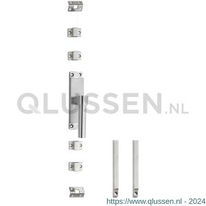 Intersteel Essentials 5620 set kruk-espagnolet rechts L-recht inclusief stangenset 2x 1245 mm RVS geborsteld 0035.562047A