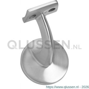 Intersteel Essentials 7300 leuninghouder kleine achterplaat hol zadel RVS 0035.730001