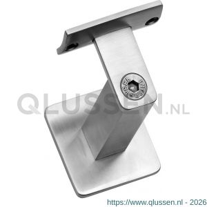 Intersteel Living 7300 leuninghouder zwaar vierkant hol RVS 0035.730010