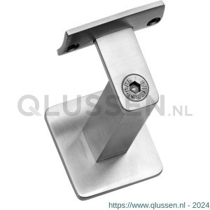 Intersteel Living 7300 leuninghouder zwaar vierkant vlak RVS 0035.730011