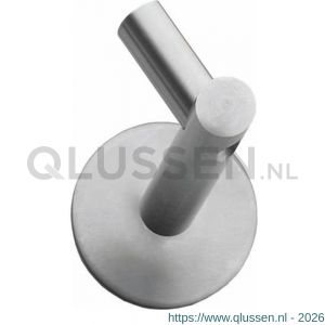 Intersteel 7300 leuninghouder hol zonder zadel RVS 0035.730080