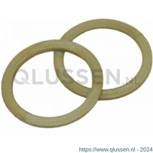 Intersteel 9971 nylon ring 18 mm plat bruin 0099.997161