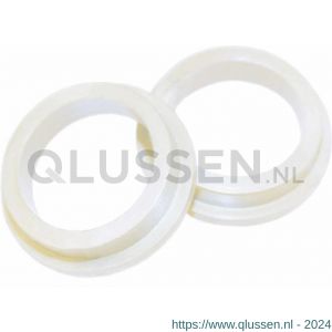 Intersteel 9972 nylon ring 18-16 mm klein wit 0099.997200