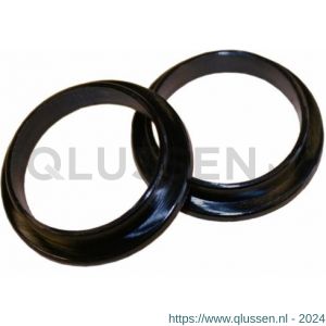 Intersteel 9972 nylon ring 18-16 mm klein zwart 0099.997202