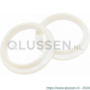 Intersteel 9972 nylon ring 20-16 mm verdikt wit 0099.997220
