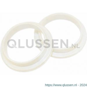 Intersteel 9972 nylon ring 20-16 mm verdikt wit 0099.997220