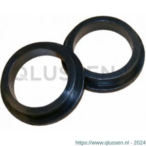 Intersteel 9972 nylon ring 20-16 mm verdikt zwart 0099.997222