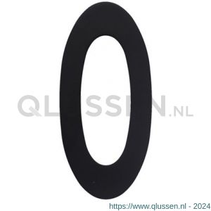 Intersteel Living 4020 huisnummer 0 150 mm RVS-zwart 1223.402040