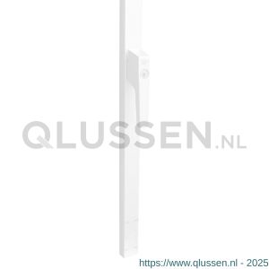 Intersteel 1428 raamespagnolet SKG2 afsluitbaar links 1800 mm met uitwisselbare cilinder kleur 9010 wit SI-1428-18A-78L