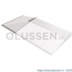 SecuCare modulaire drempelhulp uitbreiding hoek set 4 1-zijde links of rechts (bij gebruik 2 sets > 3 zijdig oprijdbaar) 8025.054.40