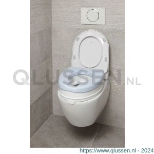 SecuCare toiletverhoger comfort kussen blauw voor toiletverhoger zonder klep 8045.000.11
