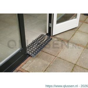 SecuCare drempelbrug aluminium type 1 breedte 78 cm hoogte 0-2 cm 150 kg 8025.005.20