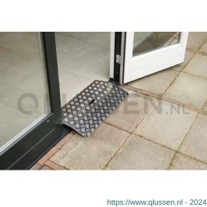 SecuCare drempelbrug aluminium type 2 breedte 78 cm hoogte 0-4 cm 150 kg 8025.005.21