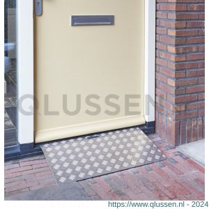 SecuCare drempelhulp aluminium type 2 breedte 78 cm diepte 40 cm hoogte 4-7 cm 150 kg 8025.005.02