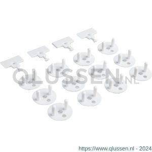 SecuCare Junior stopcontactplug België set voor penaarde set 12 stuks 8050.001.04