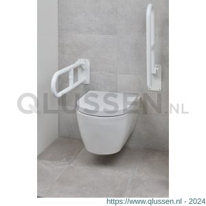 SecuCare toiletbeugel opklapbaar lengte 80 cm wit maximaal 125 kg 8045.000.08