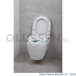 SecuCare toiletverhoger zonder klep 6 cm hoog maximaal 225 kg 8045.000.15