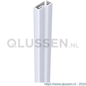 SecuStrip Plus voordeur binnendraaiend L 2050 mm RAL 9010 wit 1010.141.02