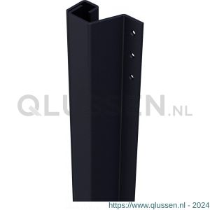 SecuStrip Plus achterdeur buitendraaiend terugligging 0-6 mm L 2115 mm RAL 7021 zwart grijs fijn structuur 1010.160.04