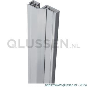 SecuStrip Style achterdeur buitendraaiend terugligging 3-5 mm L 2500 mm blank geanodiseerd 1010.182.11