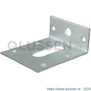 GB 072300 hoekanker 27x68 mm 57x2 mm sendzimir verzinkt 40x13 mm 072300.0050