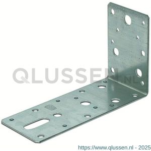 GB 07237 hoekanker 90x150 mm 60x2,5 mm sendzimir verzinkt 30x11 mm 07237.0050