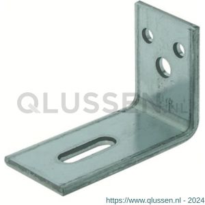 GB 07242 hoekanker zwaar 55x80 mm 40x4 mm sendzimir verzinkt 30x9 mm 07242.0050