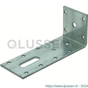 GB 07247 hoekanker zwaar 65x155 mm 60x4 mm sendzimir verzinkt 40x13 mm 07247.0025